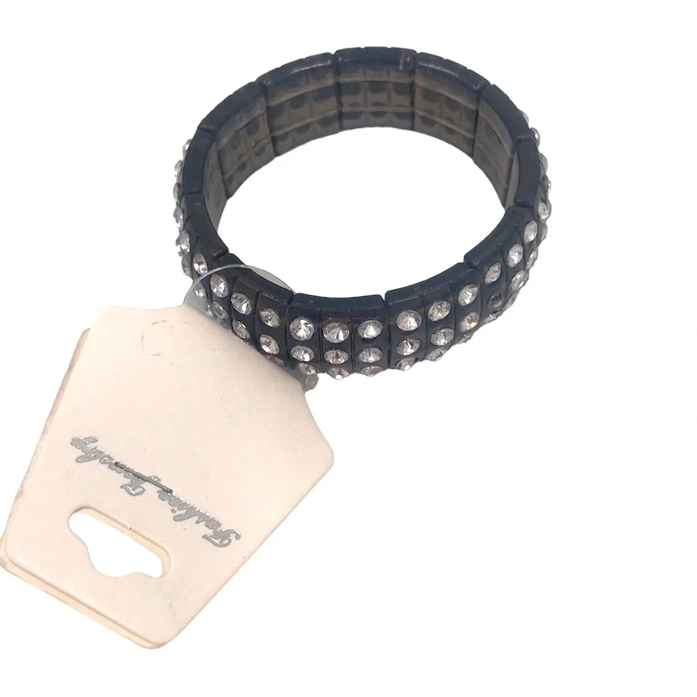 Various Colors Plastic Gem Various Colors Plastic Gem Stone Stretchy Bracelets